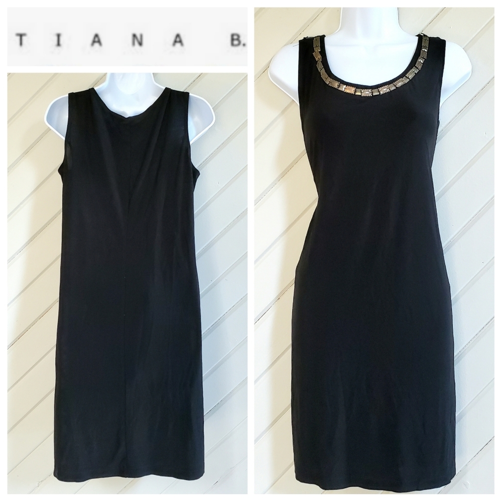 TIANA B. LBD Embellished Sheath Dress
